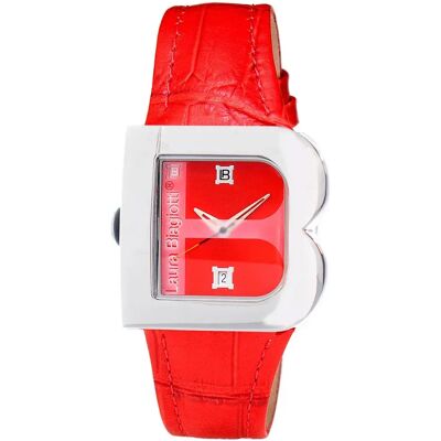 Laura Biagiotti Montre Pour Femme Lb0001l-05 Red One Size - Publicité Laura Biagiotti Montre Pour Femme Lb0001l-05 Red One Size - Publicité