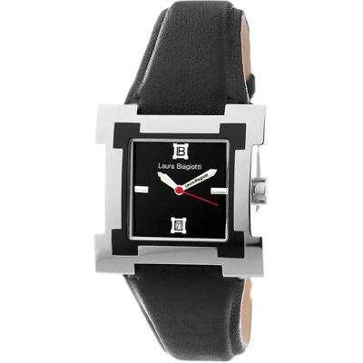 Laura Biagiotti Montre Lb0038l-01 Black One Size - Publicité Laura Biagiotti Montre Lb0038l-01 Black One Size - Publicité