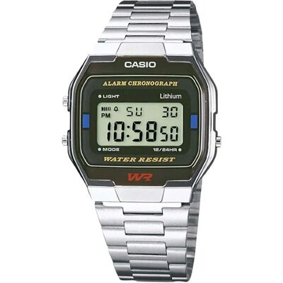 Casio Montre Retro Vintage Silver grey One Size Homme,Femme - Publicité Casio Montre Retro Vintage Silver grey One Size Homme,Femme - Publicité