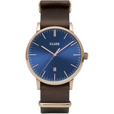 Cluse Montre Pour Femme Cw0101501009 Brown / Blue One Size Femme - Publicité Cluse Montre Pour Femme Cw0101501009 Brown / Blue One Size Femme - Publicité