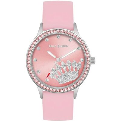 Juicy Couture Montre Jc_1343svpk Silicone / Mineral One Size Fille - Publicité Juicy Couture Montre Jc_1343svpk Silicone / Mineral One Size Fille - Publicité