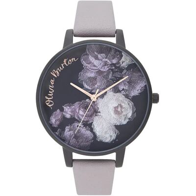 Olivia Burton Montre Pour Femme Ob16ad11 Black / Grey / Black One Size - Publicité Olivia Burton Montre Pour Femme Ob16ad11 Black / Grey / Black One Size - Publicité