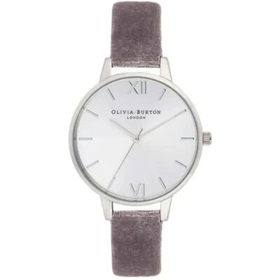 Olivia Burton Montre Pour Femme Ob16de04 Silver / Violet / Silver One Size Femme - Publicité Olivia Burton Montre Pour Femme Ob16de04 Silver / Violet / Silver One Size Femme - Publicité