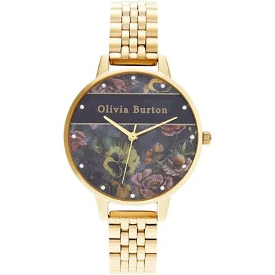 Olivia Burton Montre Pour Femme Ob16vs01 Golden / Golden / Blue One Size - Publicité Olivia Burton Montre Pour Femme Ob16vs01 Golden / Golden / Blue One Size - Publicité