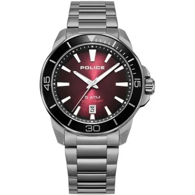 Police Montre Thornton Gun metal / Smoke One Size Homme - Publicité Police Montre Thornton Gun metal / Smoke One Size Homme - Publicité