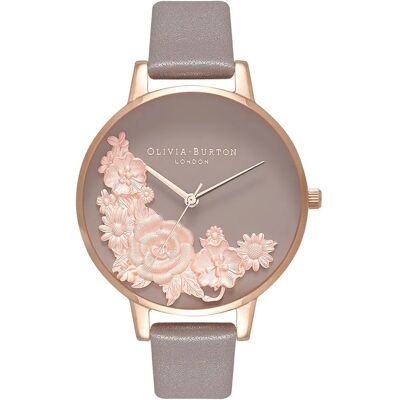 Olivia Burton Montre Pour Femme Ob16fs99 Pink / Grey / Grey One Size Femme - Publicité Olivia Burton Montre Pour Femme Ob16fs99 Pink / Grey / Grey One Size Femme - Publicité