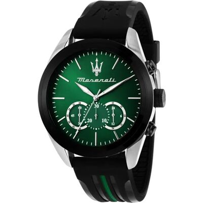 Maserati Montre Traguardo 45 Mm Black One Size Homme - Publicité Maserati Montre Traguardo 45 Mm Black One Size Homme - Publicité