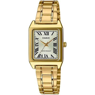 Casio Montre Pour Femme Ltp-v007g-9b Yellow Gold One Size Femme - Publicité Casio Montre Pour Femme Ltp-v007g-9b Yellow Gold One Size Femme - Publicité