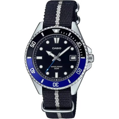 Casio Montre Mdv-10c-1a2 Silver Grey One Size Homme - Publicité Casio Montre Mdv-10c-1a2 Silver Grey One Size Homme - Publicité