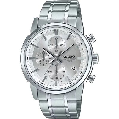 Casio Montre Mtp-e510d-7a Silver Grey One Size Homme - Publicité Casio Montre Mtp-e510d-7a Silver Grey One Size Homme - Publicité