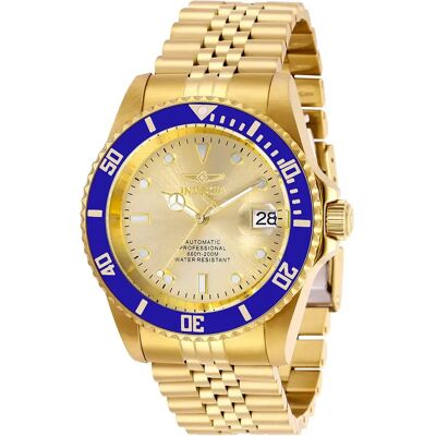Invicta Montre 29185 Yellow Gold One Size Homme - Publicité Invicta Montre 29185 Yellow Gold One Size Homme - Publicité