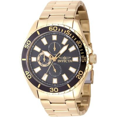 Invicta Montre 47578 Yellow Gold One Size Homme - Publicité Invicta Montre 47578 Yellow Gold One Size Homme - Publicité