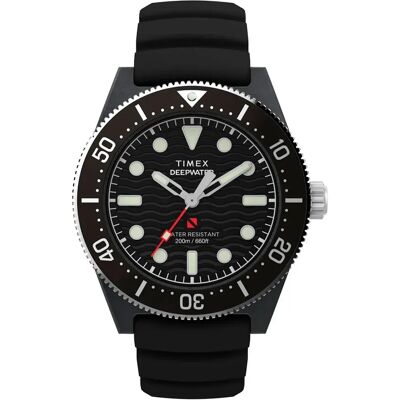 Timex Montre Deep Water Black One Size - Publicité Timex Montre Deep Water Black One Size - Publicité
