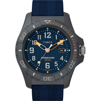 Timex Montre Freedive Ocean Blue One Size Homme - Publicité Timex Montre Freedive Ocean Blue One Size Homme - Publicité