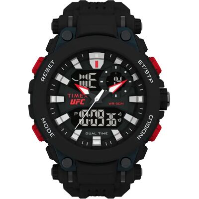 Timex Montre Ufc Impact Black One Size Homme - Publicité Timex Montre Ufc Impact Black One Size Homme - Publicité