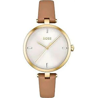 Boss Montre Pour Femme 1502652 32 Mm Beige / Silver / Mineral One Size Femme - Publicité Boss Montre Pour Femme 1502652 32 Mm Beige / Silver / Mineral One Size Femme - Publicité