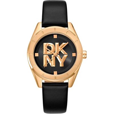 Dkny Montre Pour Femme Chambers Midi 34 Mm Black / Black / Mineral One Size Femme - Publicité Dkny Montre Pour Femme Chambers Midi 34 Mm Black / Black / Mineral One Size Femme - Publicité
