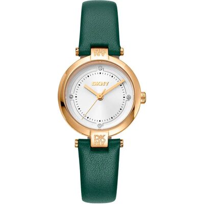 Dkny Montre Pour Femme Essential Mini 28 Mm Bottle Green / Silver Grey / Mineral One Size - Publicité Dkny Montre Pour Femme Essential Mini 28 Mm Bottle Green / Silver Grey / Mineral One Size - Publicité
