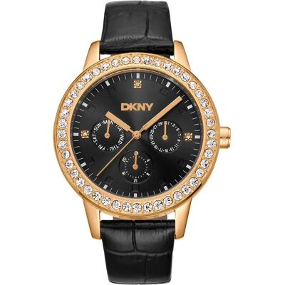 Dkny Montre Pour Femme Parsons Multi Glitz 40 Mm Black / Black / Mineral One Size Femme - Publicité Dkny Montre Pour Femme Parsons Multi Glitz 40 Mm Black / Black / Mineral One Size Femme - Publicité