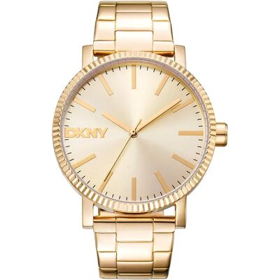Dkny Montre Pour Femme Soho Maxi 40 Mm Yellow Gold / Champagne / Mineral One Size Femme - Publicité Dkny Montre Pour Femme Soho Maxi 40 Mm Yellow Gold / Champagne / Mineral One Size Femme - Publicité