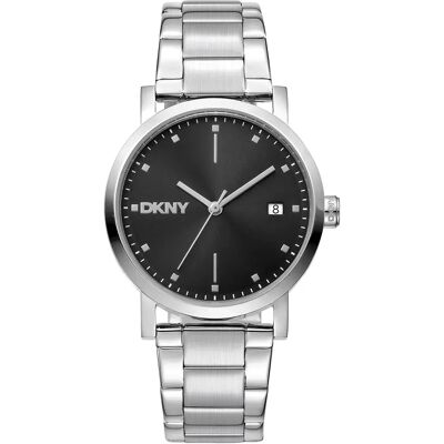 Dkny Montre Pour Femme Soho Midi 34 Mm Silver Grey / Black / Mineral One Size Femme - Publicité Dkny Montre Pour Femme Soho Midi 34 Mm Silver Grey / Black / Mineral One Size Femme - Publicité