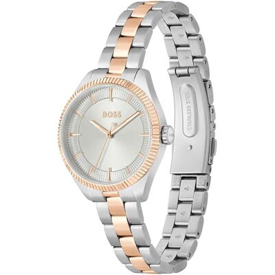 Boss Montre Pour Femme Sage 32 Mm Multicolor / Silver White / Mineral One Size Femme - Publicité Boss Montre Pour Femme Sage 32 Mm Multicolor / Silver White / Mineral One Size Femme - Publicité