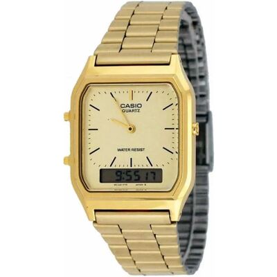 Casio Montre Aq-230ga-9d Champagne One Size Homme - Publicité Casio Montre Aq-230ga-9d Champagne One Size Homme - Publicité