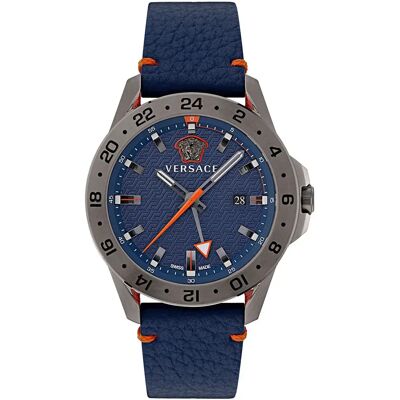 Versace Montre Ve2w00222 Grey / Blue One Size Homme - Publicité Versace Montre Ve2w00222 Grey / Blue One Size Homme - Publicité