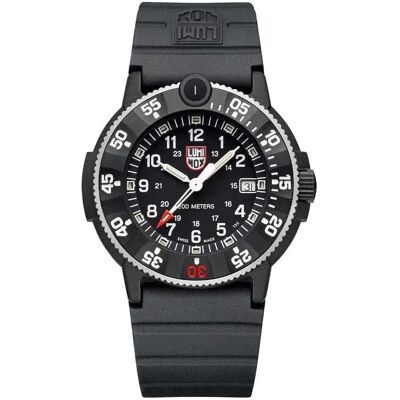 Luminox Montre Original Navy Seal 3000 Series 43mm NBR Black One Size Homme - Publicité Luminox Montre Original Navy Seal 3000 Series 43mm NBR Black One Size Homme - Publicité