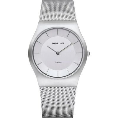 Bering Montre Pour Femme 11935-000 Silver / Silver One Size Femme - Publicité Bering Montre Pour Femme 11935-000 Silver / Silver One Size Femme - Publicité