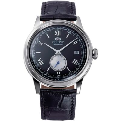 Orient Watches Montre Bambino 38 Small Seconds Black / Black One Size Homme - Publicité Orient Watches Montre Bambino 38 Small Seconds Black / Black One Size Homme - Publicité