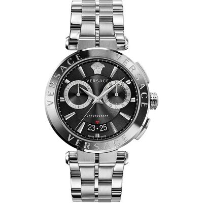 Versace Montre Ve1d02623 Silver Grey / Metal Black One Size Homme - Publicité Versace Montre Ve1d02623 Silver Grey / Metal Black One Size Homme - Publicité