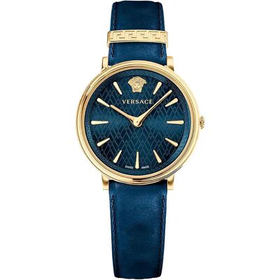 Versace Montre Ve8100419 Blue / Metal Night Blue One Size Homme,Femme - Publicité Versace Montre Ve8100419 Blue / Metal Night Blue One Size Homme,Femme - Publicité