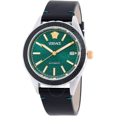 Versace Montre Veqca0124 Black / Metal Green Blue One Size Homme - Publicité Versace Montre Veqca0124 Black / Metal Green Blue One Size Homme - Publicité