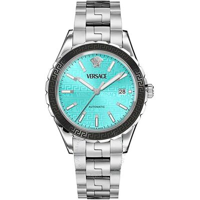Versace Montre Veqca0324 Silver Grey / Metal Light Blue One Size Homme - Publicité Versace Montre Veqca0324 Silver Grey / Metal Light Blue One Size Homme - Publicité