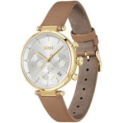 Boss Montre Pour Femme Majesty Sport 36 Mm Brown / Silver / Mineral One Size Femme - Publicité Boss Montre Pour Femme Majesty Sport 36 Mm Brown / Silver / Mineral One Size Femme - Publicité