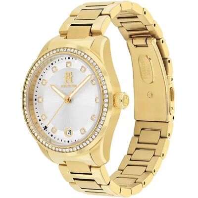 Tommy Hilfiger Montre Pour Femme Th85c 36 Mm Gold / Silver / Mineral One Size - Publicité Tommy Hilfiger Montre Pour Femme Th85c 36 Mm Gold / Silver / Mineral One Size - Publicité