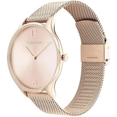 Calvin Klein Watches Montre Pour Femme 25200002 38 Mm Rose Gold / Rose Gold / Mineral One Size Femme - Publicité Calvin Klein Watches Montre Pour Femme 25200002 38 Mm Rose Gold / Rose Gold / Mineral One Size Femme - Publicité