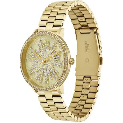 Olivia Burton Montre Pour Femme Ice Burst 35 Mm Gold / Gold / Mineral One Size Femme - Publicité Olivia Burton Montre Pour Femme Ice Burst 35 Mm Gold / Gold / Mineral One Size Femme - Publicité