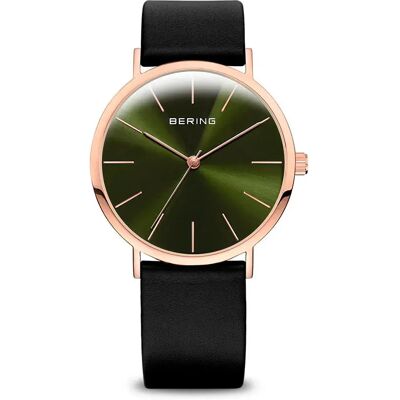 Bering Montre 13436-469 Quartz 3 Atm 36 Mm Golden / Black / Green One Size Homme - Publicité Bering Montre 13436-469 Quartz 3 Atm 36 Mm Golden / Black / Green One Size Homme - Publicité