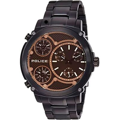 Police Montre Pl14830jbb02m Quartz 3 Atm 52 Mm Black / Black / Black One Size - Publicité Police Montre Pl14830jbb02m Quartz 3 Atm 52 Mm Black / Black / Black One Size - Publicité