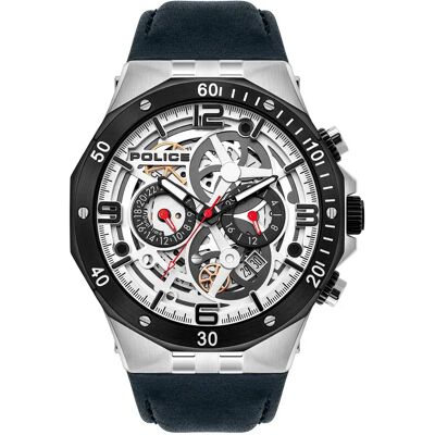 Police Montre Pl16065jstb04 Quartz 46 Mm Black / Black / Grey One Size Homme - Publicité Police Montre Pl16065jstb04 Quartz 46 Mm Black / Black / Grey One Size Homme - Publicité