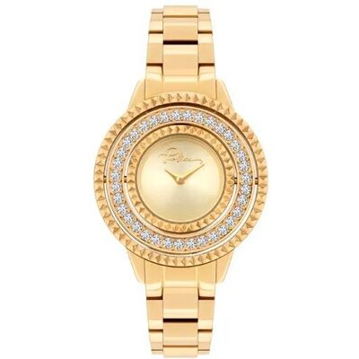 Police Montre Pl16037bsg22m Quartz 3 Atm 34 Mm Golden / Golden / Golden One Size Homme - Publicité Police Montre Pl16037bsg22m Quartz 3 Atm 34 Mm Golden / Golden / Golden One Size Homme - Publicité