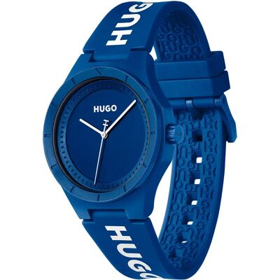 Hugo Montre 1530414 42 Mm Blue / Blue / Mineral One Size Homme - Publicité Hugo Montre 1530414 42 Mm Blue / Blue / Mineral One Size Homme - Publicité