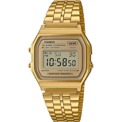 Casio Montre A158wetg-9aef Gold / Gold One Size Femme - Publicité Casio Montre A158wetg-9aef Gold / Gold One Size Femme - Publicité