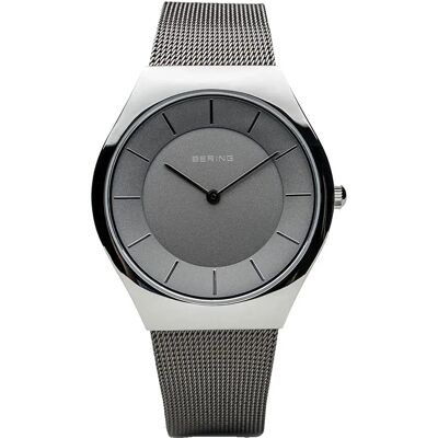 Bering Montre 11936-309 5atm 36mm Grey / Sapphire One Size Homme - Publicité Bering Montre 11936-309 5atm 36mm Grey / Sapphire One Size Homme - Publicité