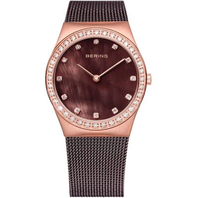 Bering Montre 12430-262 5atm 30mm Brown / Sapphire One Size Femme - Publicité Bering Montre 12430-262 5atm 30mm Brown / Sapphire One Size Femme - Publicité