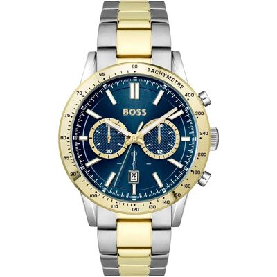 Boss Montre 1514163 5atm 44mm Blue / Mineral One Size Homme - Publicité Boss Montre 1514163 5atm 44mm Blue / Mineral One Size Homme - Publicité