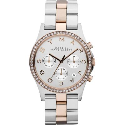 Marc Jacobs Montre Mbm3106 38mm Grey One Size Femme - Publicité Marc Jacobs Montre Mbm3106 38mm Grey One Size Femme - Publicité