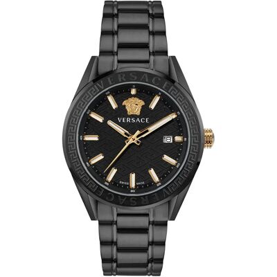 Versace Montre V-code Black / Black / Sapphire One Size Homme - Publicité Versace Montre V-code Black / Black / Sapphire One Size Homme - Publicité